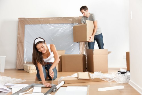 Local man with a van helping with a house move in Enfield