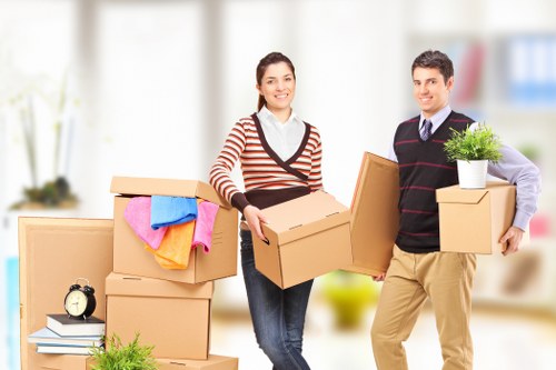Local man with van service helping with a home move in Enfield