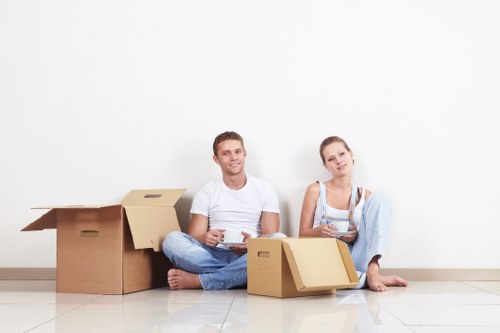 Student removals vehicle supporting a move across Enfield and nearby areas