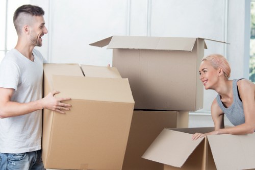 Careful loading support for a small move in North London