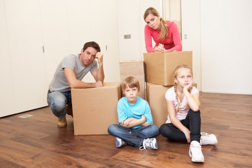 Careful loading and transport during removal services in Enfield